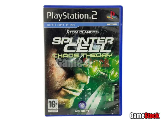 PS2 Tom Clancy's Splinter Cell Chaos Theory (Б/У, Английская версия, SLES-53007, PAL)