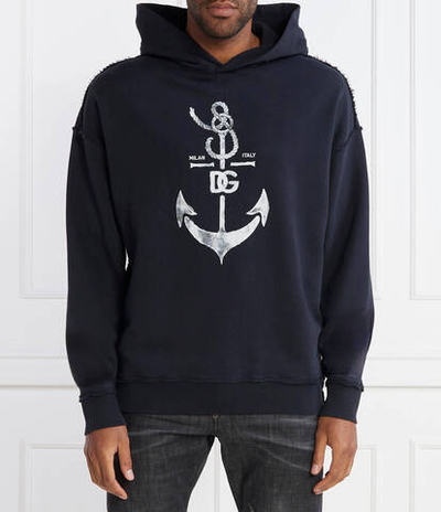 Худи Dolce & Gabbana - темно-синий(G9AUOT G7K5V)