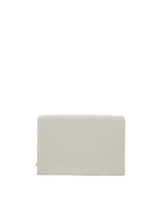 Изголовье Valma из жемчужного шенилла со съемным чехлом для кровати 90 x 200 см