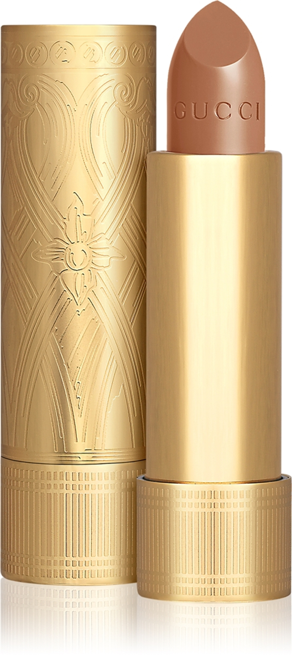 Gucci Gucci Beauty Rouge a Levres Satin Lipstick - Бархатная помада оттенок 103 Coral Beige, 3 g
