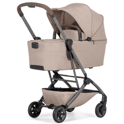 Коляска 2 в 1 Joolz Aer 2 с бампером Sandy Taupe/Mid Brown Carbon