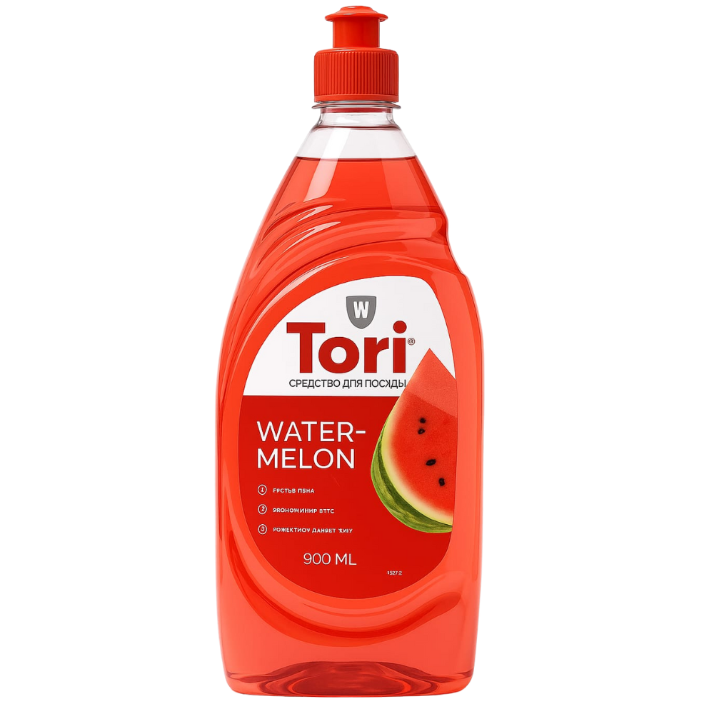 АКЦИЯ Гель для посуды TORI Water-Melon 900 мл