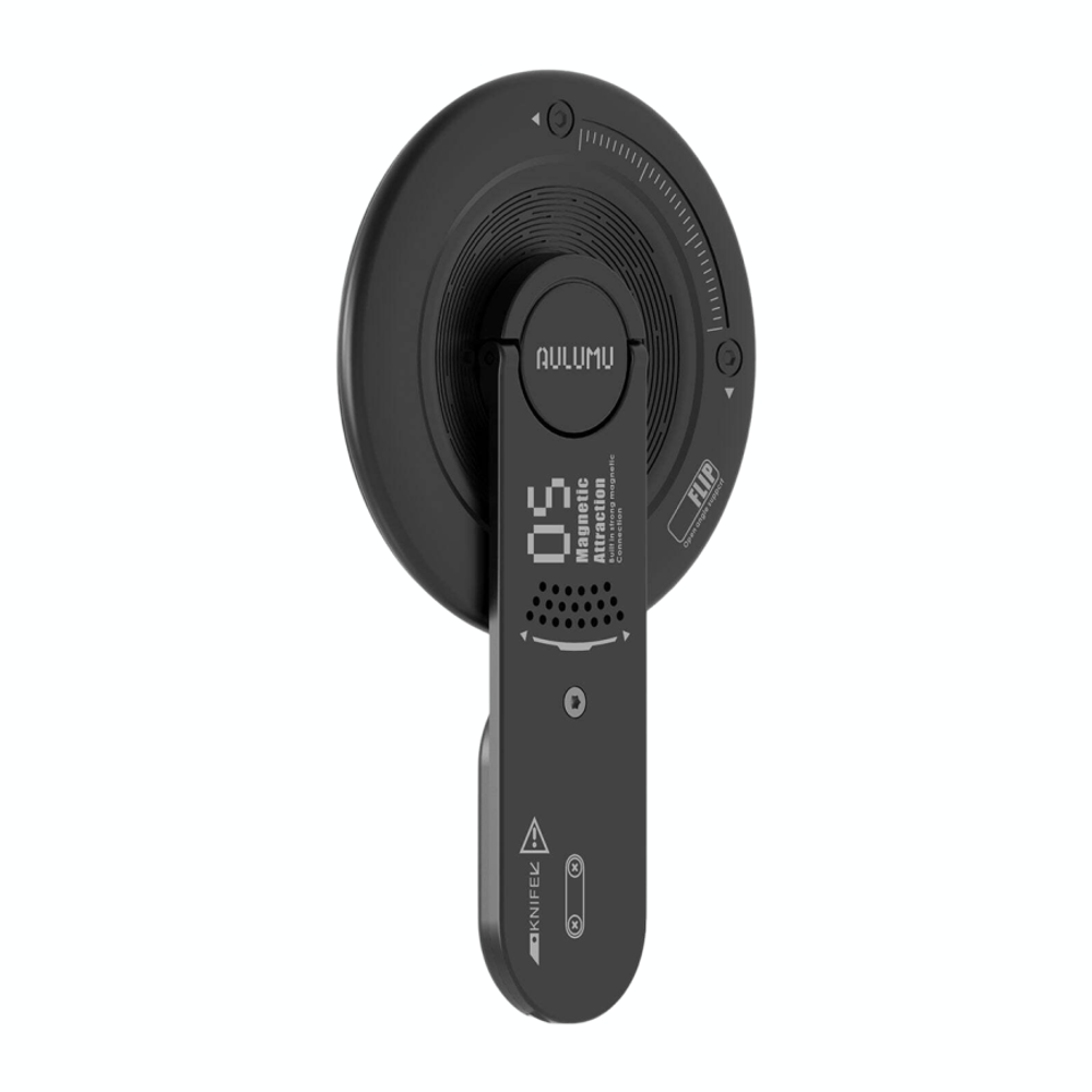 Складная подставка MagSafe Aulumu G05 Kickstand для iPhone Вращаемая подставка в стиле киберпанк из цинкового сплава с выдвижным керамическим канцелярским ножом