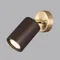 7062/1W MINIMA ODL25 237 Настенный светильник темное дерево/металл с выкл. IP20 GU10 LED 7W 220V CAUCHO