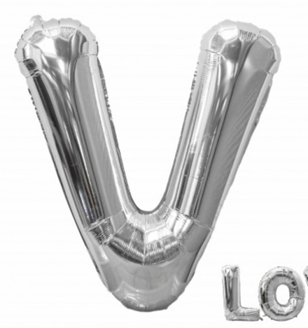 Буква "V" (серебро)