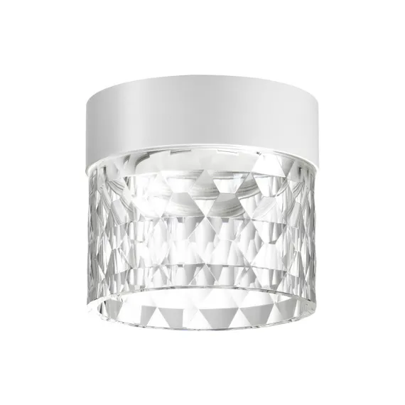 358997 OVER NT23 332 белый Светильник накладной светодиодный IP20 LED 4000K 10W 85-265V AURA