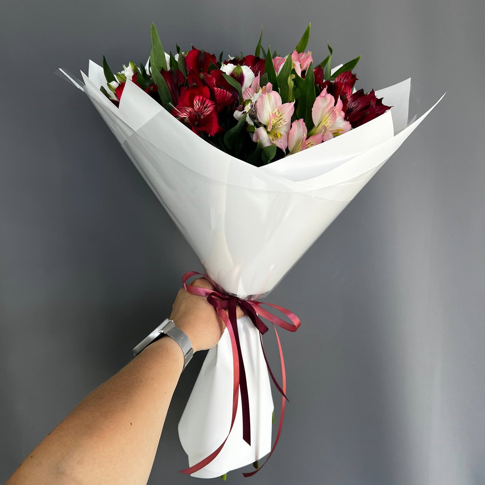 Альстромерия микс