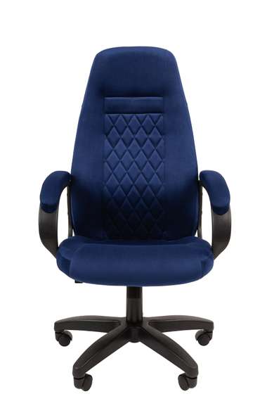 Кресло Chairman Home 951 Россия ткань Т-82 синий