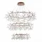 SL379.203.486 Люстра подвесная ST-Luce Медный/Белый LED 486*0,5W 3500K  (из 3-х коробок) RAFINA