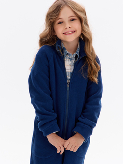 Теплый флисовый комбинезон с карманами