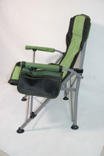 Кресло складное с металлическими подлокотниками Travel Light (стул зеленый)