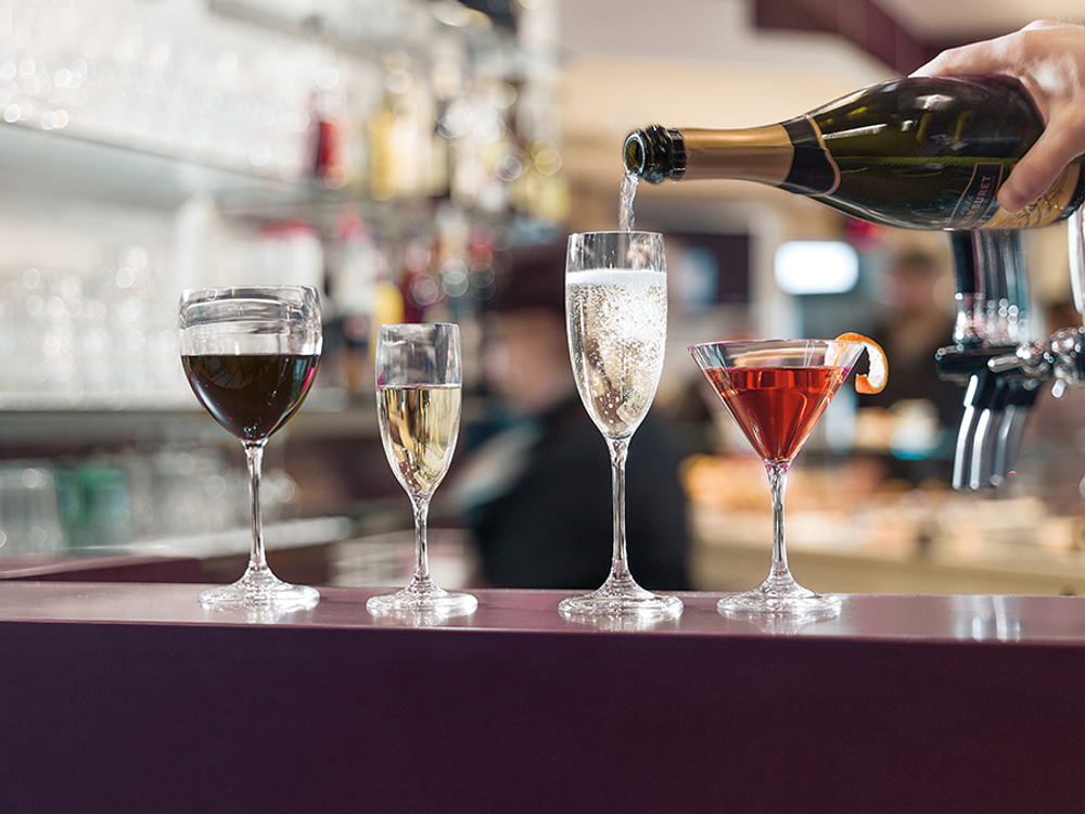 Набор бокалов для коктейлей happy hour, 160 мл, 12 шт.