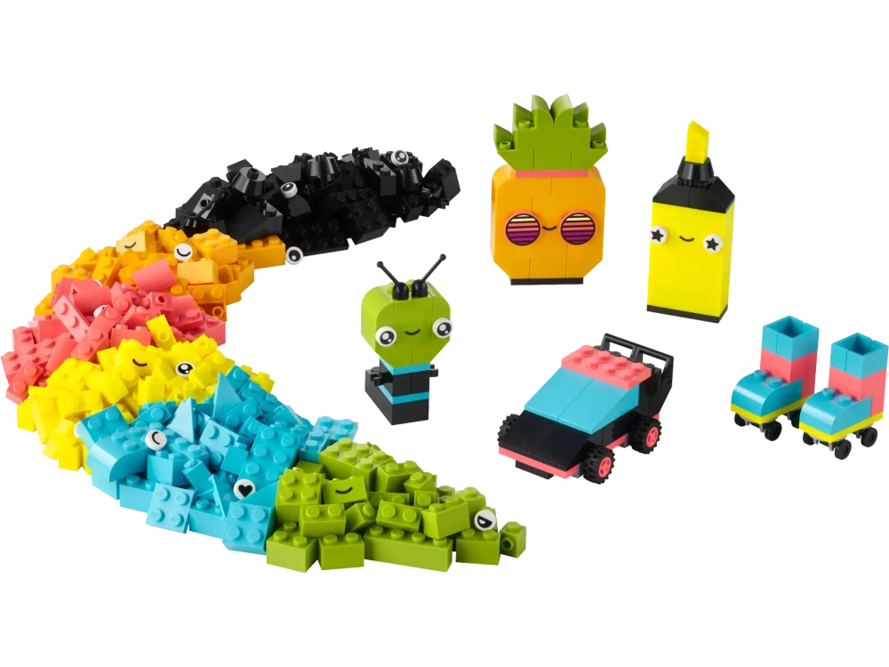 Конструктор LEGO Classic 11027 Творческое неоновое веселье