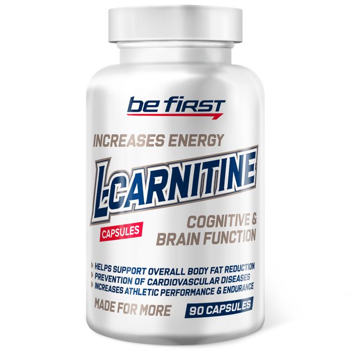 L-Карнитин, L-carnitine, Be First, 90 капсул