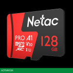 Карта памяти Netac MicroSD P500 Extreme Pro 128GB (NT02P500PRO-128G-S)