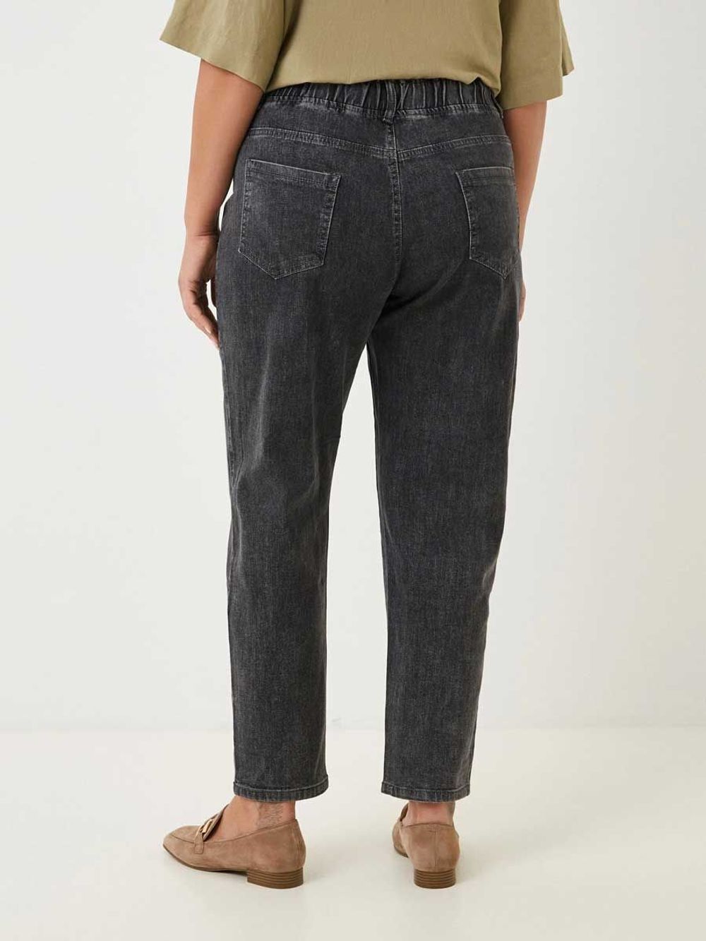 Джинсы на резинке больших размеров