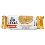 Rip Van Wafels, Leos, печенье с бутербродом, золотистая ваниль, 4 упаковки по 48 г (1,69 унции)