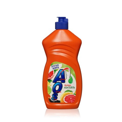 AOS Ср-во д/мытья посуды.Цитрусовый коктейль 415г