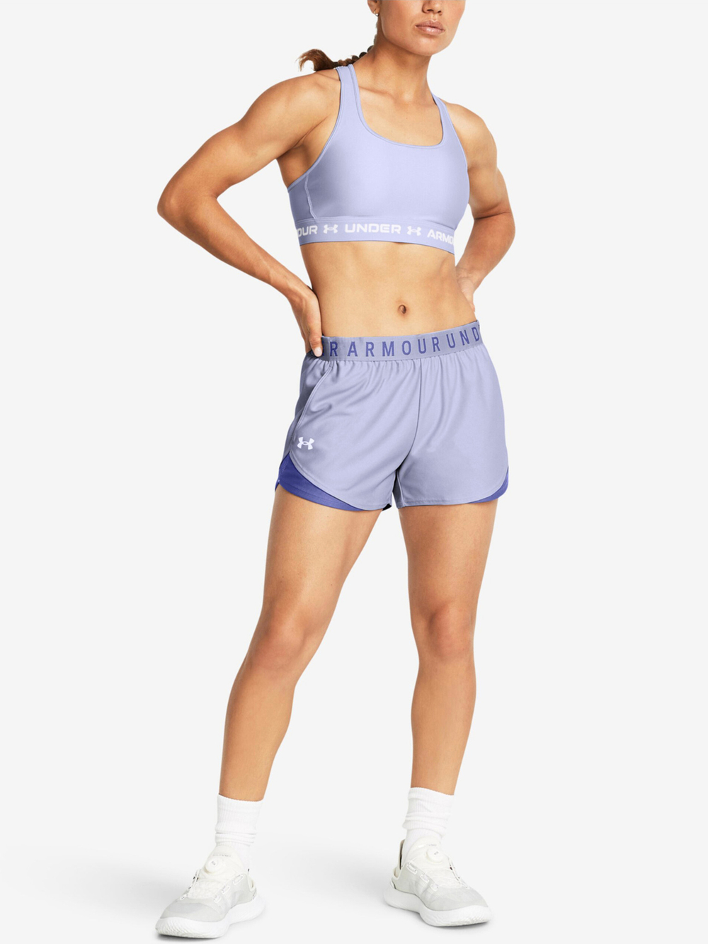 Женские шорты Under Armour UA Play Up Shorts 3.0-PPL