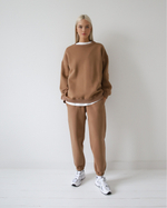 Толстовка оверсайз утеплённая вуд