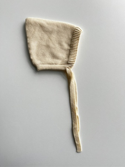 6197-41 Чепчик вязаный (льняной)