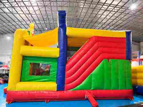 Коммерческий надувной батут «Динопарк 2» с крышей, 6*4*4,3 м