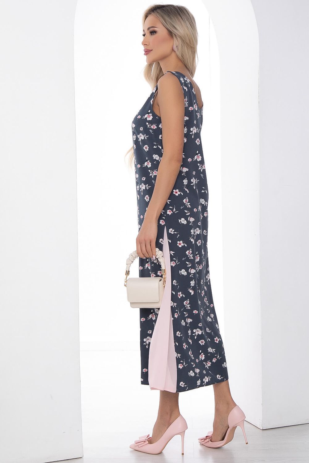 Сарафан Новый сезон (сине-розовый) П10373 LT Collection (Акция)