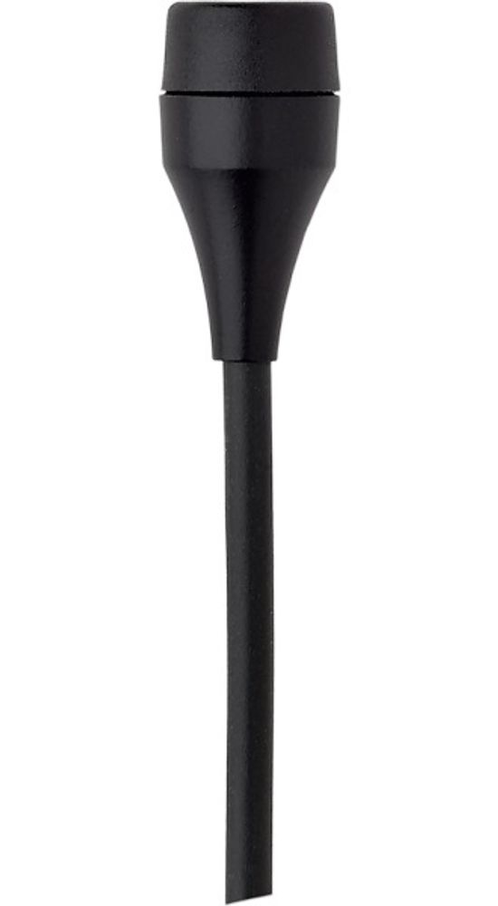 петличный конденсаторный микрофон, кардиоидный, черный, 3-контактный mini-XLR, металлическая клипса