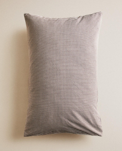 Наволочка Zara Home, хлопок 50%, тенсель 50%, в клетку, 2634/091 · арт. 2634/091-2