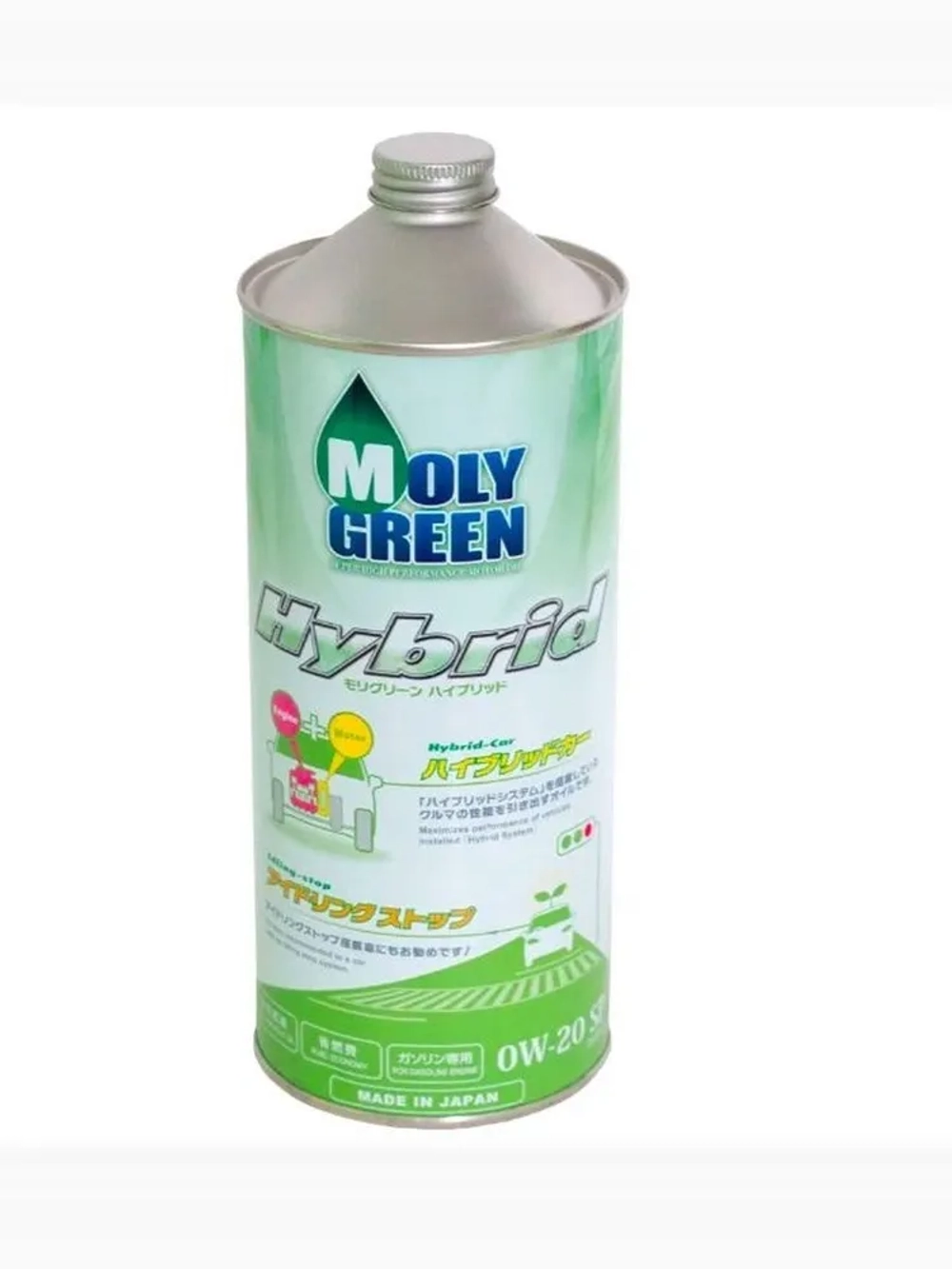 Масло моторное синтетическоеMOLY GREEN Hybrid  0W20 SP 1л