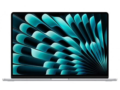 15.3 Ноутбук Apple MacBook Air 15 2023 2880x1864, Apple M2, RAM 8 ГБ, SSD 256 ГБ, Apple graphics 10-core, macOS, MQKR3, silver