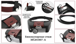 Лупа налобная Орбита MG81007-a