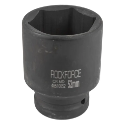 Головка ударная глубокая 52мм 1''6гр. RockForce##Rock FORCE RF-48510052