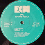 Edward Vesala ‎– Satu (Германия 1977г.) ECM