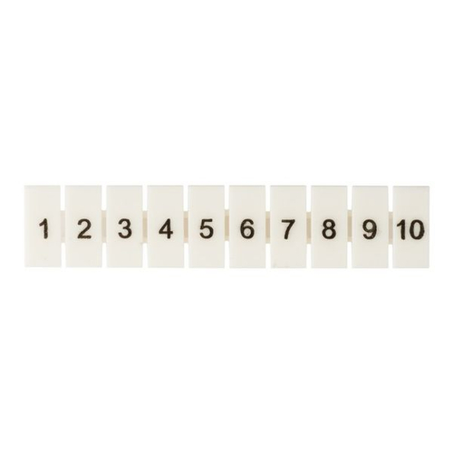 Маркеры для UT/ST/Push-in 6 с нумерацией 1-10 (100 шт.) EKF