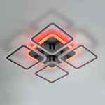 Citilux Марсель Смарт CL232A145E RGB Умная люстра Чёрная