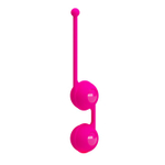 Ярко-розовые вагинальные шарики Kegel Tighten Up III (Цвет: ярко-розовый)