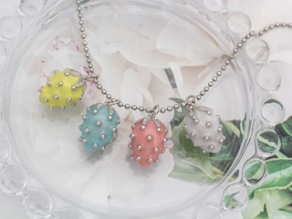 Подвеска Клубничка 17мм, эмаль