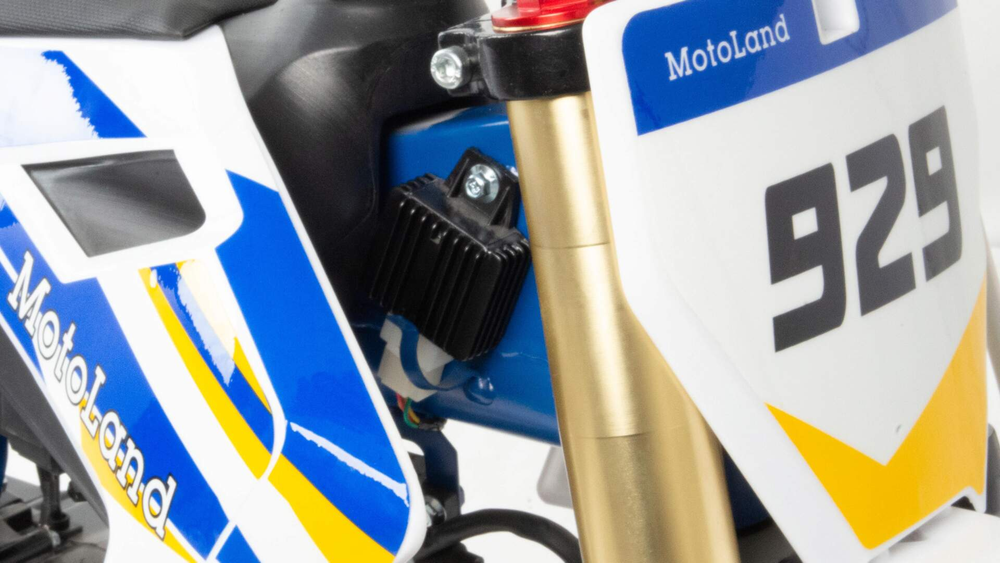 Питбайк Motoland TCX125 14/12 синий
