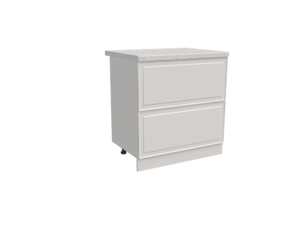 Кухня Модуль ШН2Я 800 Ликата / Белый