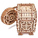 Механический сейф с кодовым замком от Wood Trick - деревянный конструктор, 3D пазл, Сборная модель