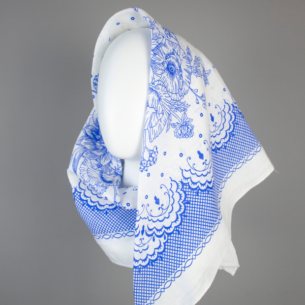 Платок на голову женский х/б