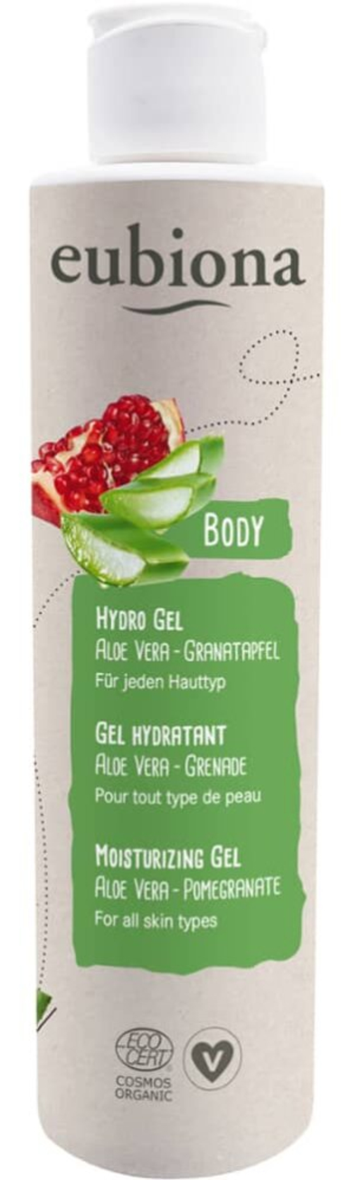 Гидрогель Eubiona с алоэ вера и гранатом