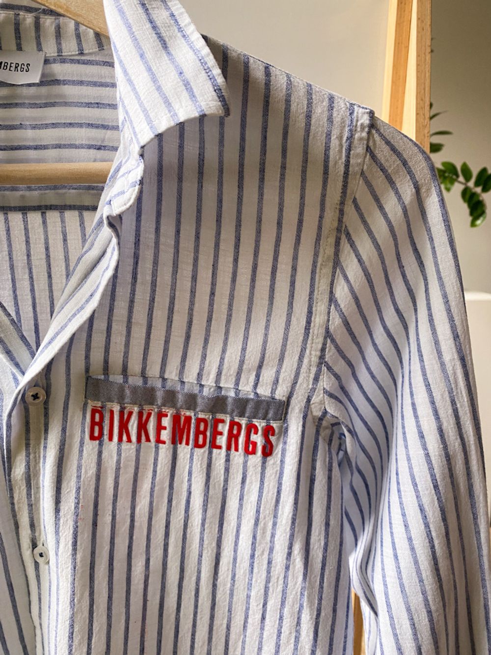 Хлопковая рубашка Bikkembergs, 164