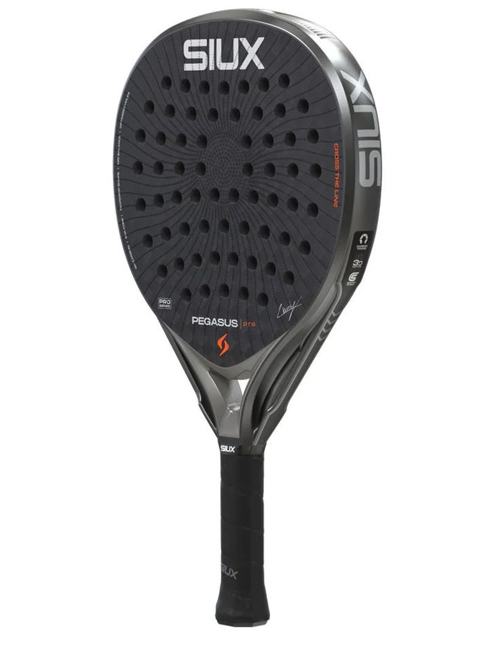 Ракетка для падел тенниса Siux Pegasus Pro 2026 - storm grey