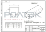 Направляющая ЕВРО/RC74 6 м не оцинкованная.
