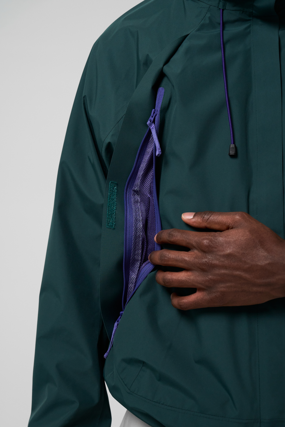 Куртка Nothomme Monterest Instant Stealth 3-in-1 Hiking Jacket "Indigo Green"