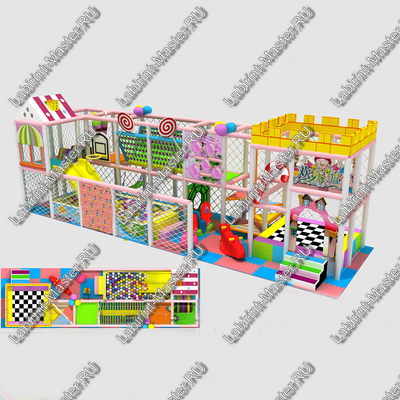 Детский игровой лабиринт "Вместе веселей"