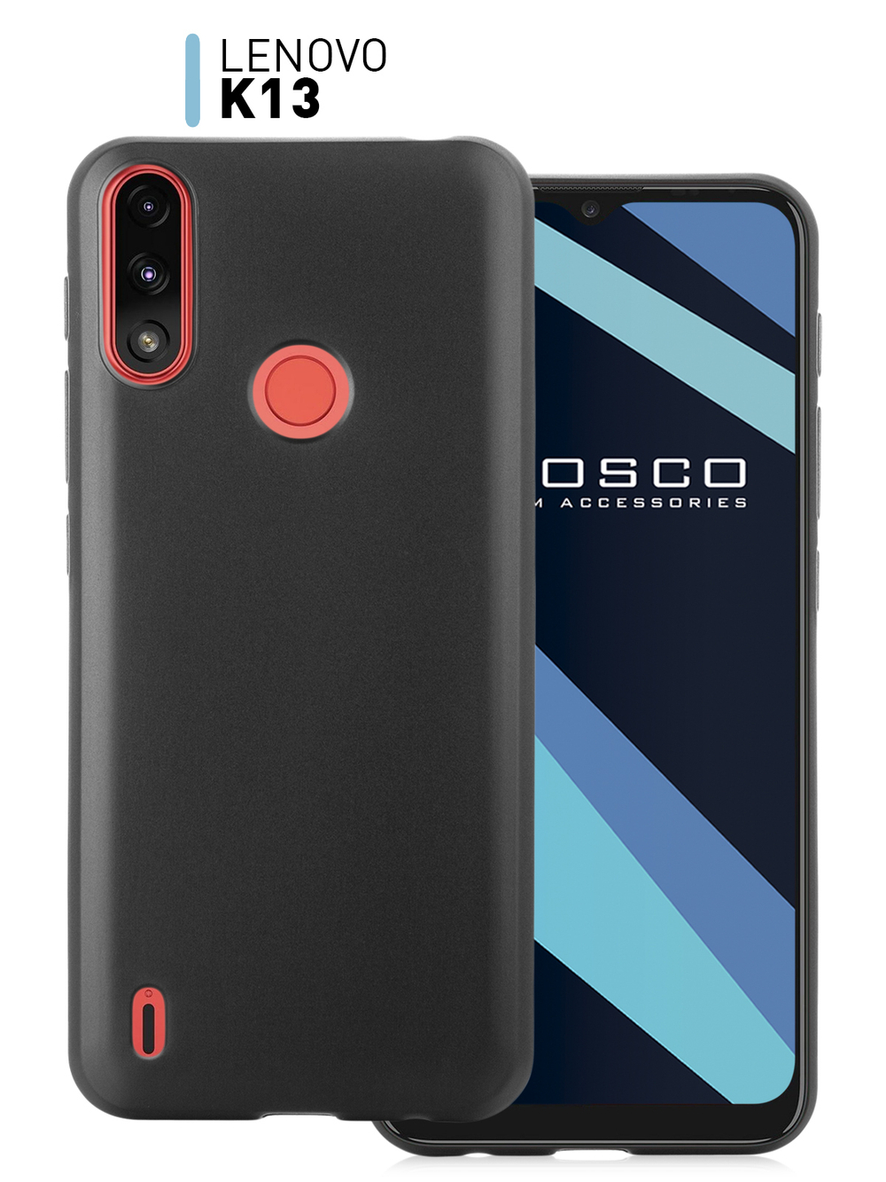 Чехол ROSCO для Lenovo K13 оптом (арт. LN-K13-COLOURFUL-BLACK)