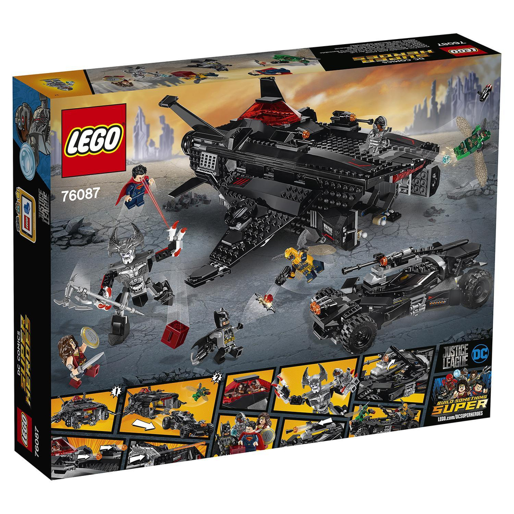 LEGO Super Heroes: Лига Справедливости: Нападение с воздуха 76087 — Flying Fox: Batmobile Airlift Attack — Лего Супергерои ДиСи